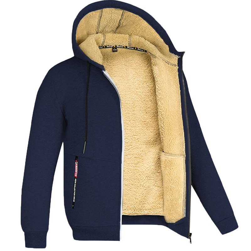 TOMMY Men's Zip Hoodie Sweat Jacket
