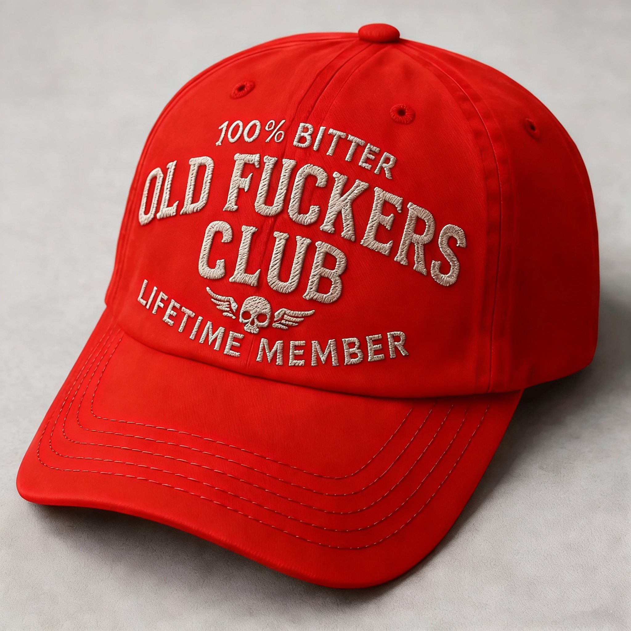 🧢Old F*ckers Club - Vintage Cotton Baseball Cap