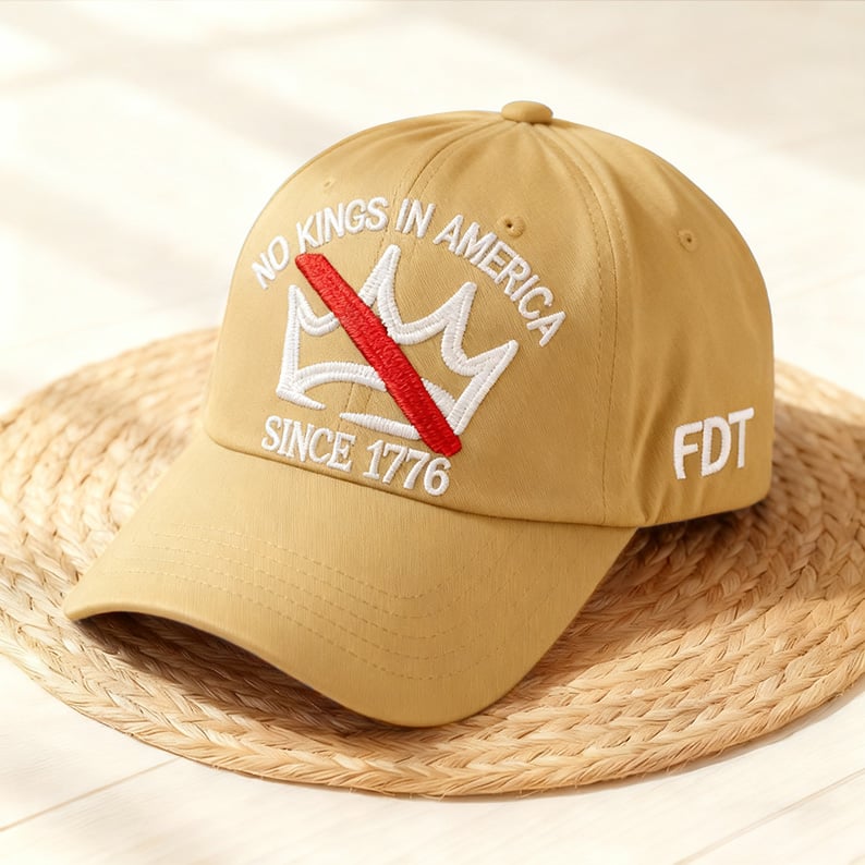 🧢 NO KINGS IN AMERICA SINCE 1776 Cap – America’s Freedom Hat 🇺🇸