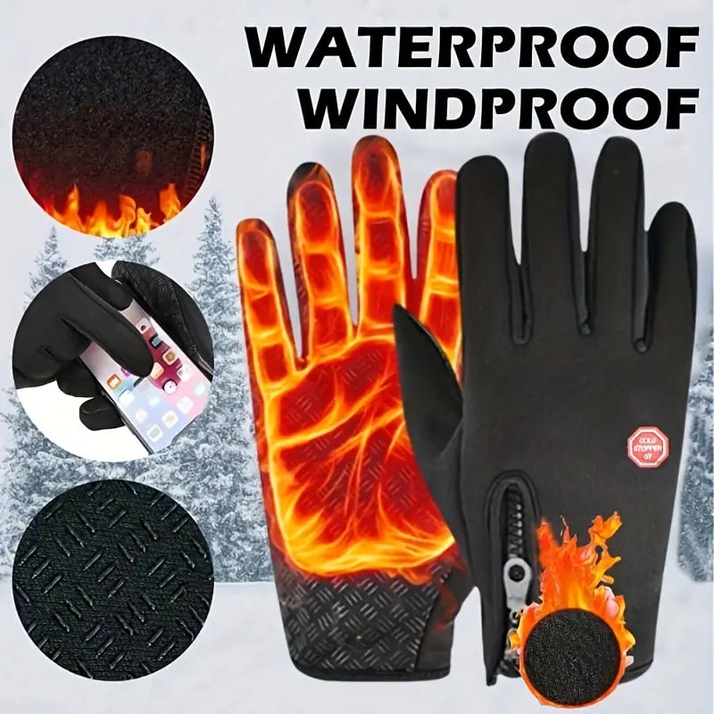 🎄Christmas Hot Sale 49% OFF🏆Ultimate Waterproof & Windproof Thermal Non-Slip Gloves