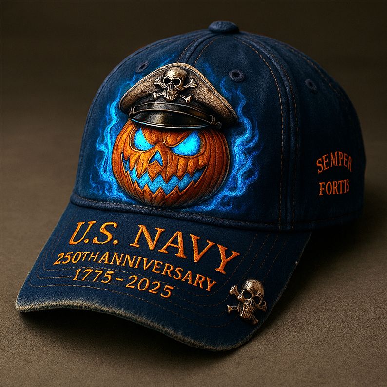U.S. NAVY 250th Anniversary Halloween Cap