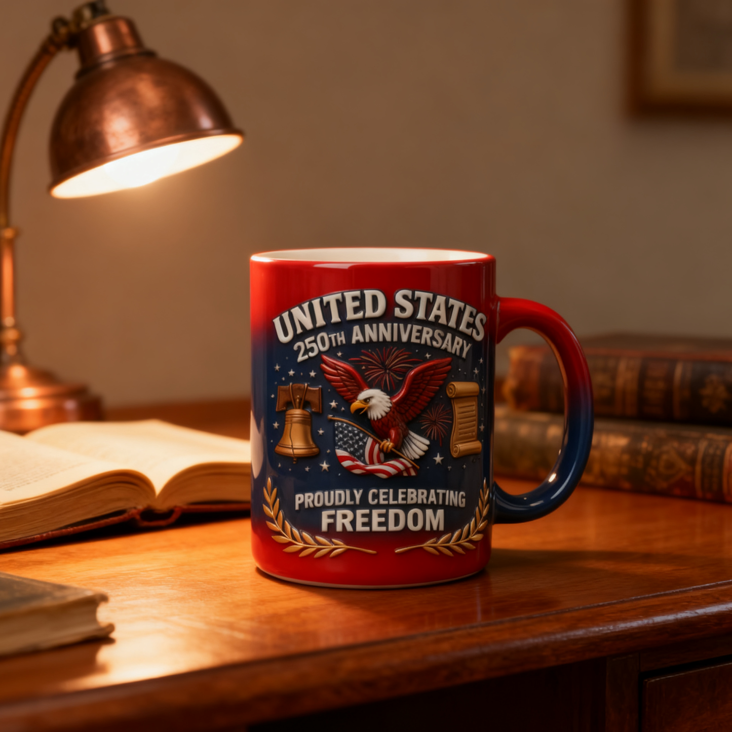 Limited Edition 2026🦅 United States 250th Anniversary – Proudly Celebrating Freedom Mug