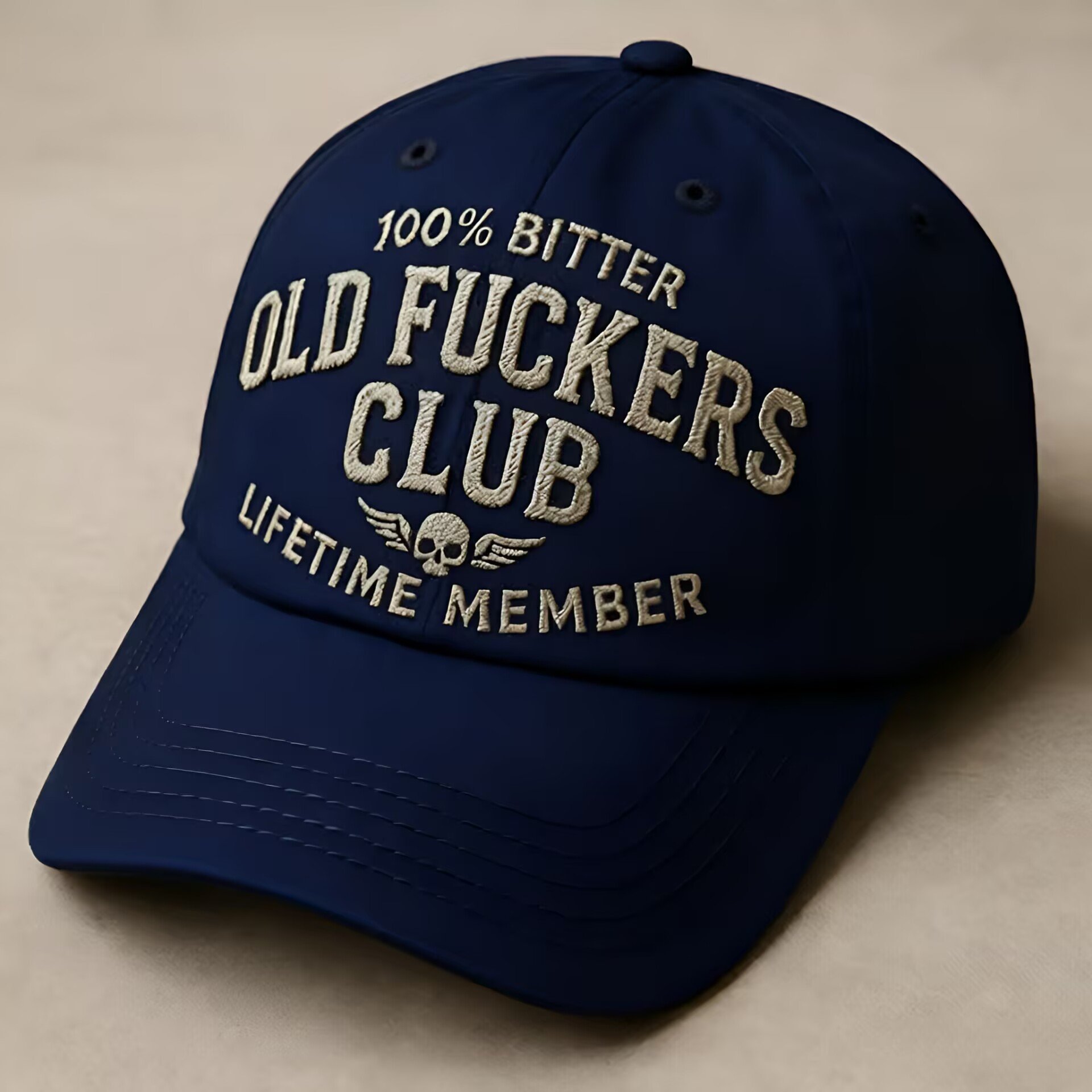 🧢Old F*ckers Club - Vintage Cotton Baseball Cap