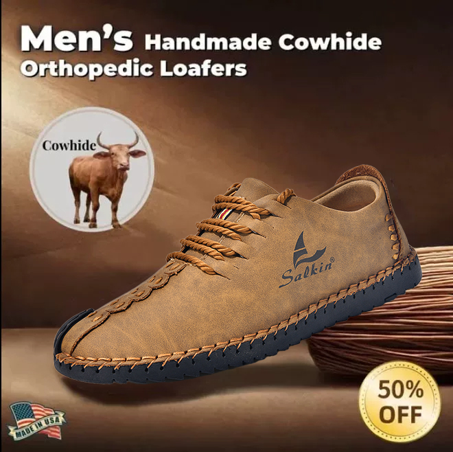50% off - 2025 Newest Men's Orthopedic Leather Loafers