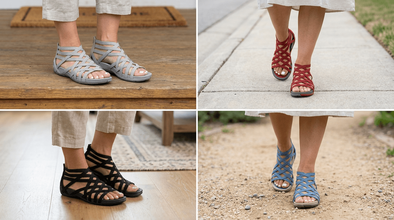 Meet the Orthopedic Gladiator Sandals