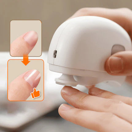 3-in-1 Automatic Electric Nail Clipper with Polishing