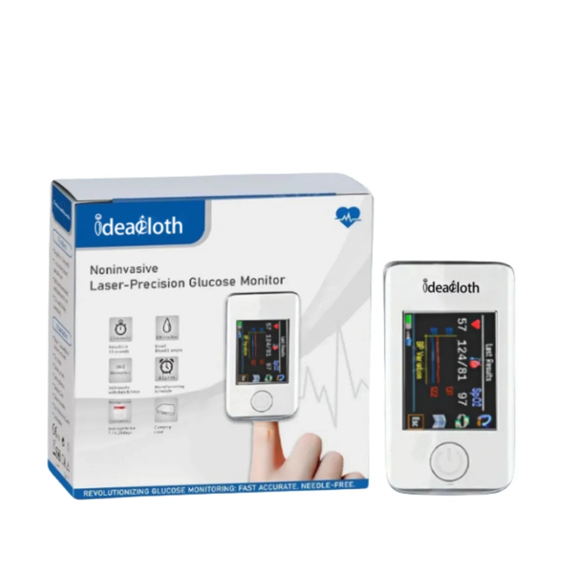 [Official Store] ideacloth™ Non-invasive Laser-Precision Glucose Monitor