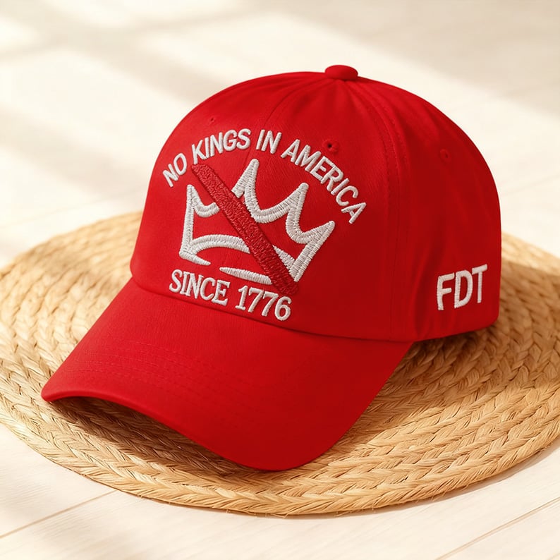 🧢 NO KINGS IN AMERICA SINCE 1776 Cap – America’s Freedom Hat 🇺🇸