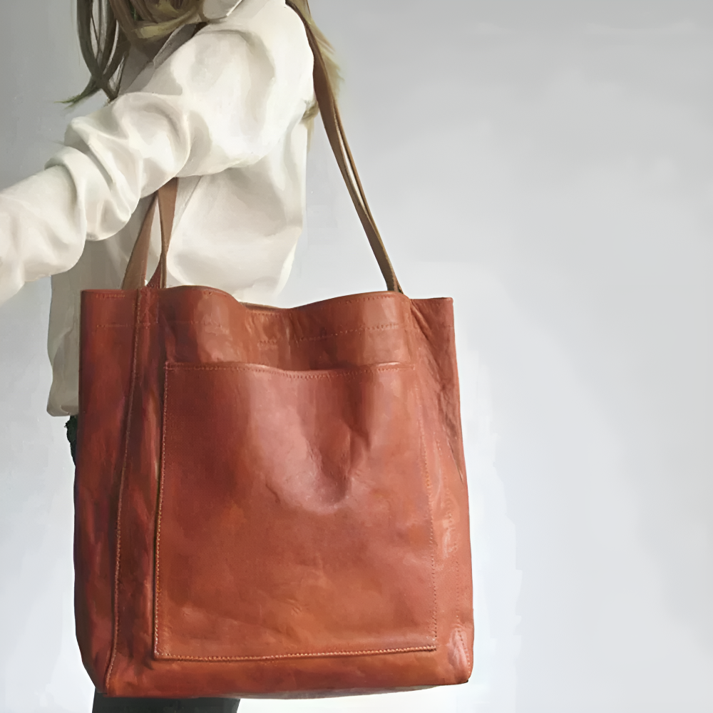 Women's Calfskin Leather Shoulder Bag