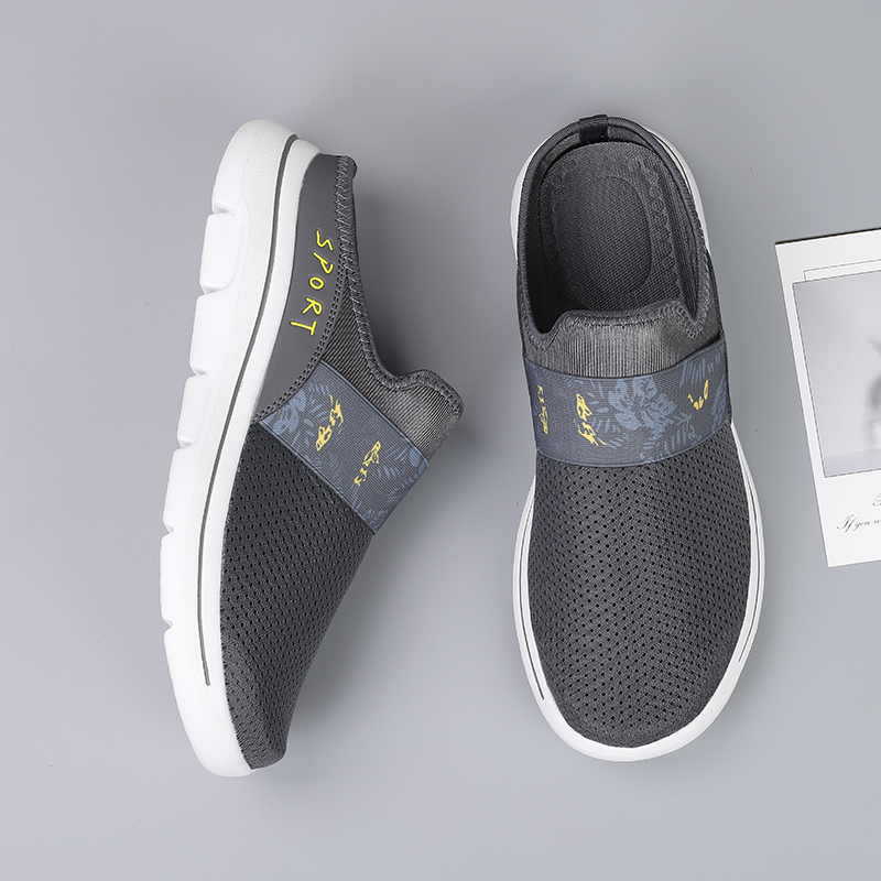 MEN  COMFORT BREATHABLE SUPPORT SPORTS SLIP-ON SLIPPERS