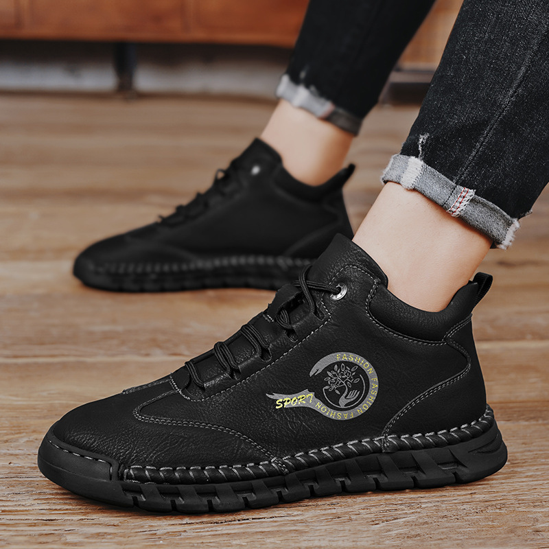 ⏰Limited Time Sale 70% OFF-Men's new handmade genuine leather orthopedic shoes with arch support