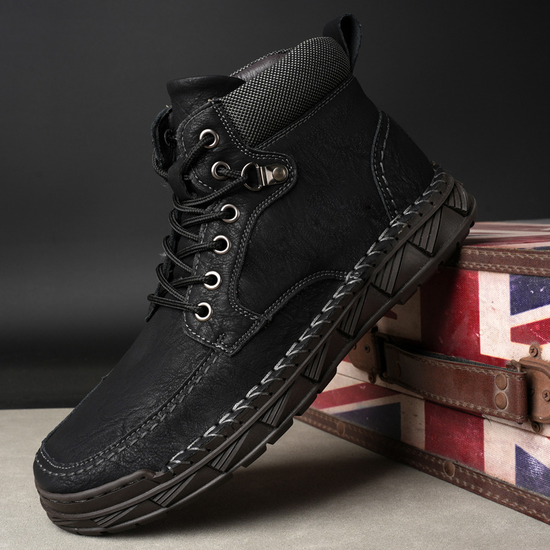 ⏰ 50% off - Newest Men's Orthopedic Leather Hiking Shoes