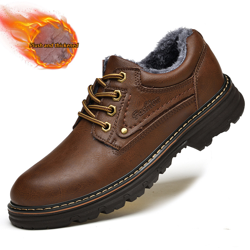 ⏰Limited Time Sale 70% OFF-Men's handmade genuine leather wide toe orthopedic shoes