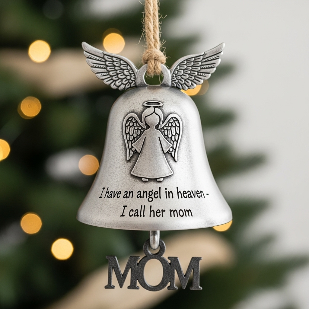 👼🔔Angel Wings Memorial Bell