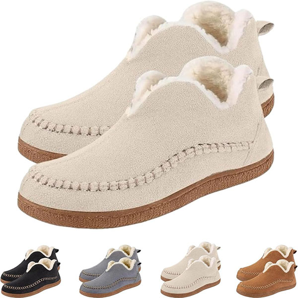 LAST DAY 53% OFF Women's Cozy Fleece-Lined Ankle Boots