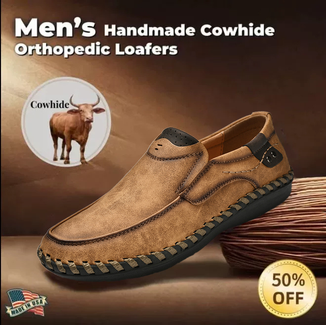 50% off - 2025 Newest Men's Orthopedic Leather Loafers