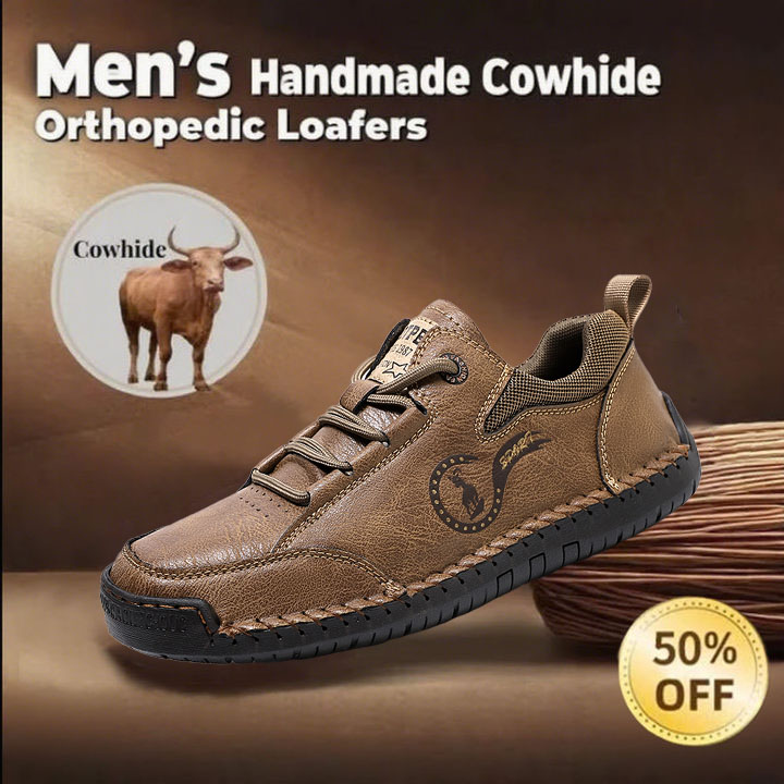 🔥Today 50% OFF🔥 Wide toe box loafers Casual leather arch support