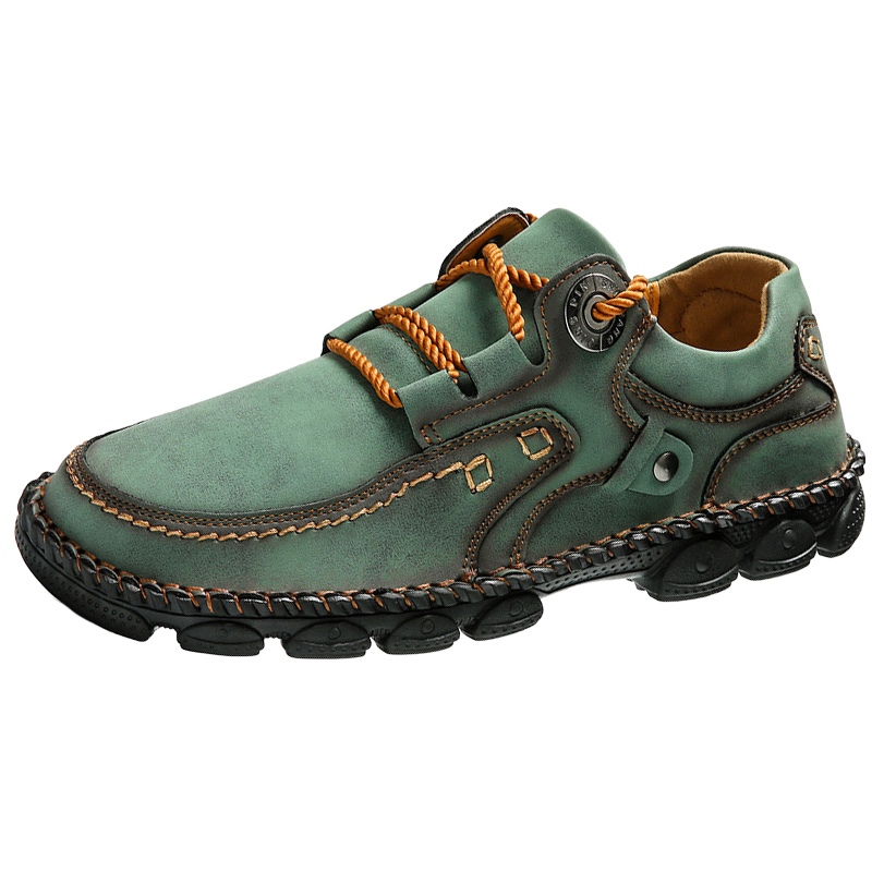 ⏰ 50% off - 2025 Newest Men's Orthopedic Leather Hiking Shoes