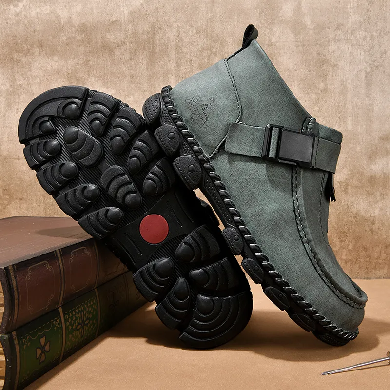 Men’s Orthopedic Safety Work Shoes – Steel Toe, Waterproof & Non-Slip, Built to Last 5 Years