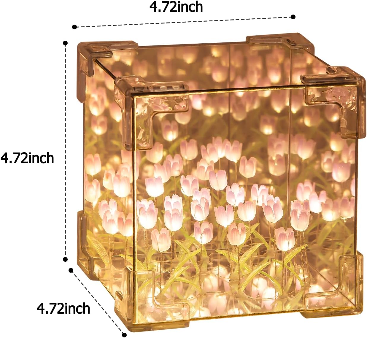 🔥Christmas Pre Sale 49% Off🌷- Magic Cube Tulips Flower Table Lamp