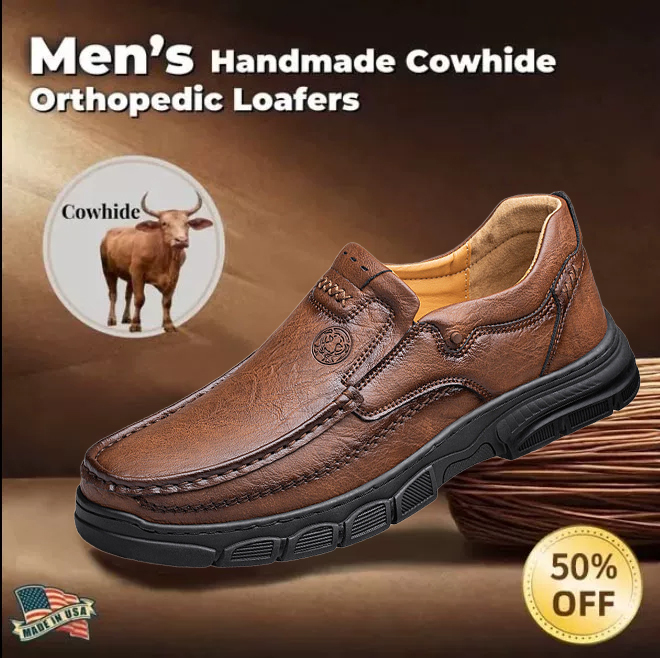 ⏱️50% off - 2025 Newest Men's Orthopedic Leather Loafers