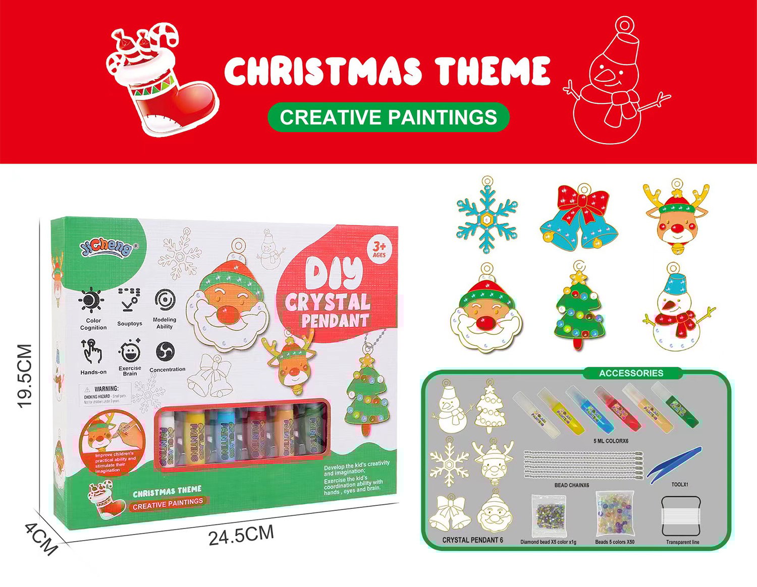 🌲Early Christmas Sale 49% Off🎅DIY Crystal Paint Arts and Crafts Set