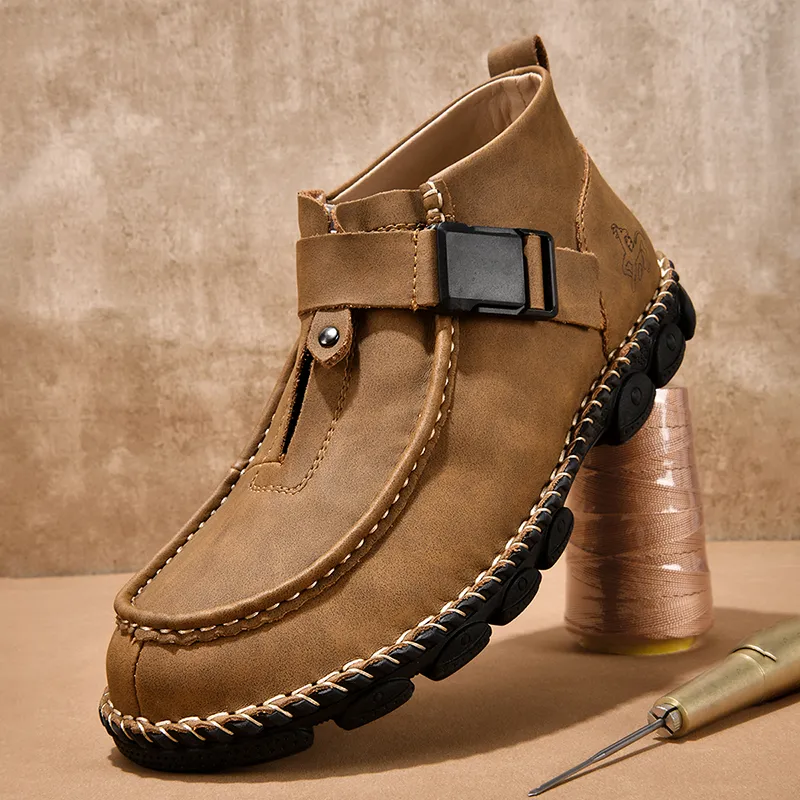 Men’s Orthopedic Safety Work Shoes – Steel Toe, Waterproof & Non-Slip, Built to Last 5 Years