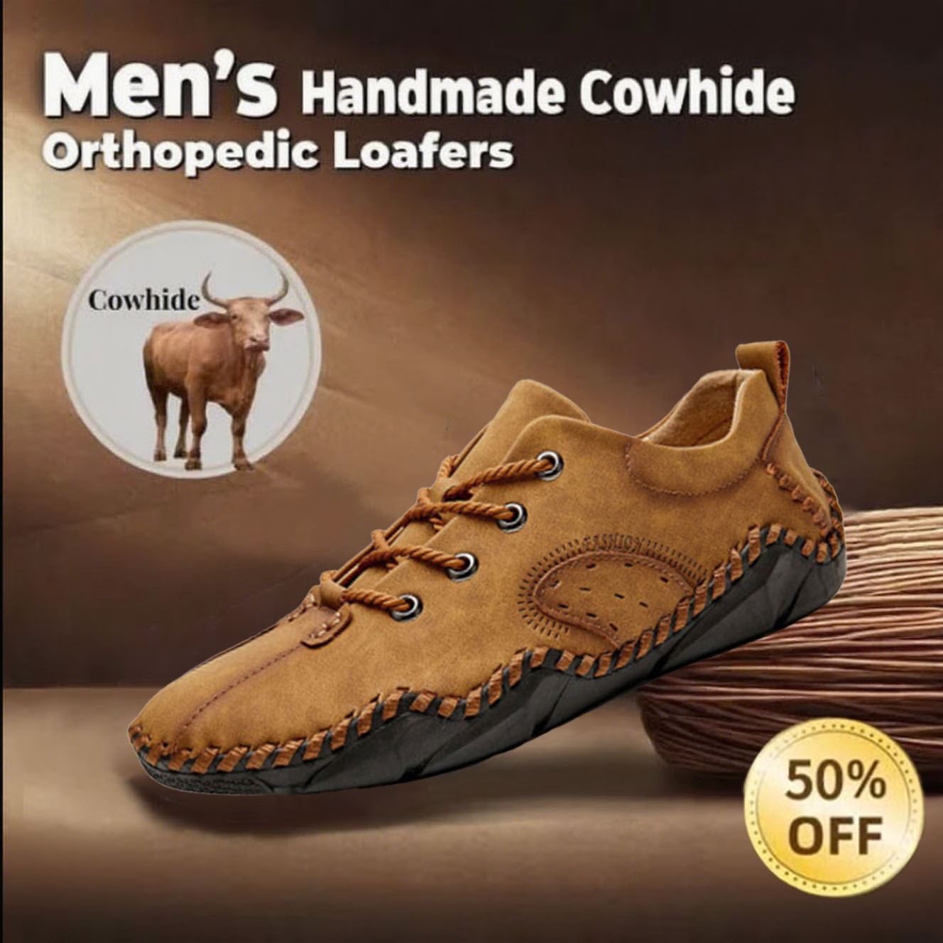 🔥Today 70% OFF🔥Men's Arch Support & Breathable and Light & Non-Slip Shoes