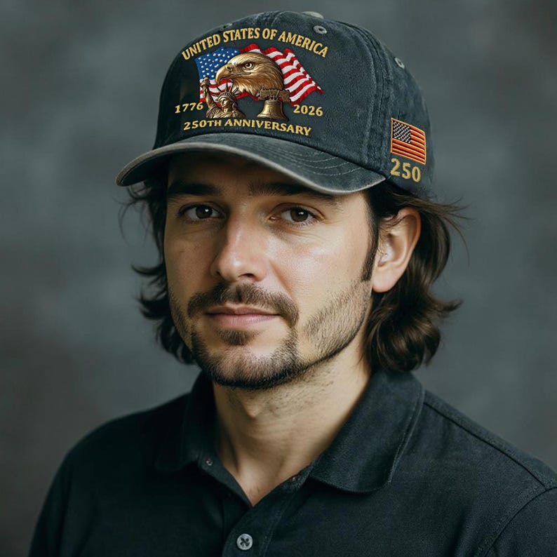 Eagle & Liberty – United States 250th Anniversary Hat