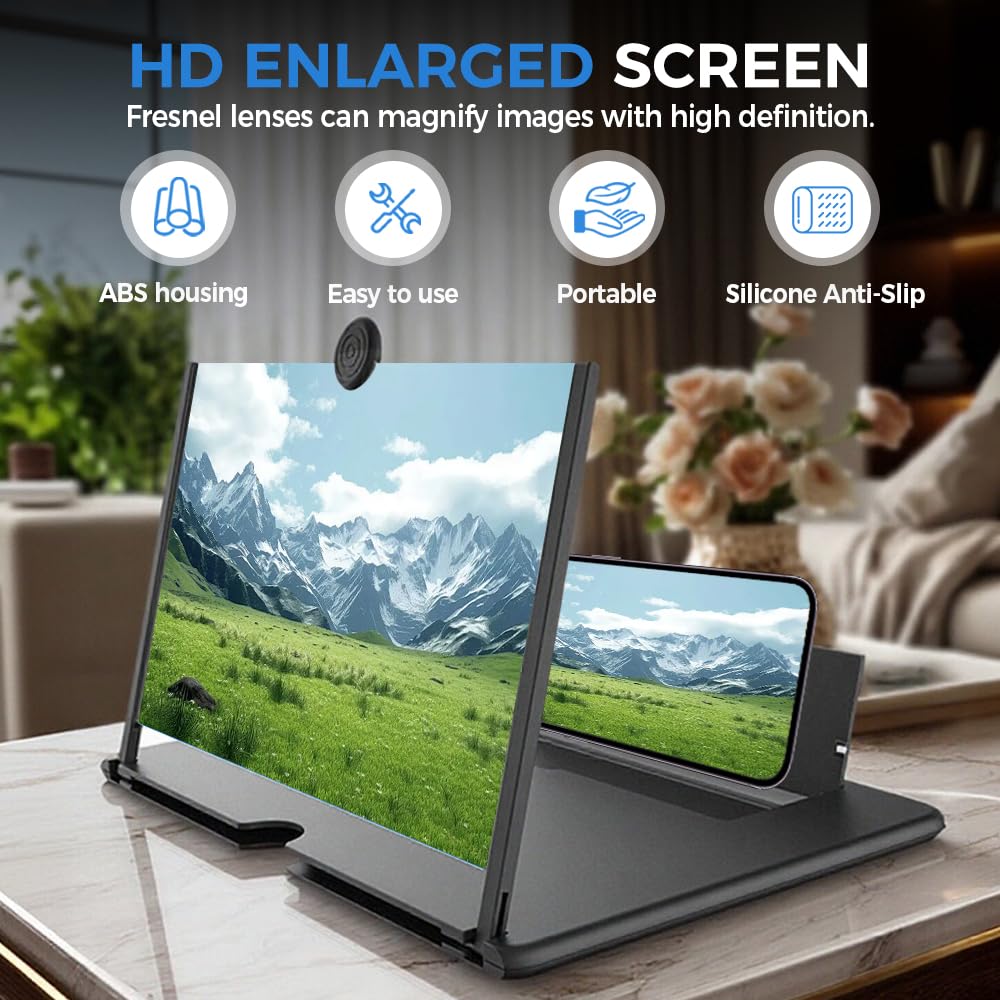 🔥Latest Anti-blue Light Radiation Screen Magnifier Newest Version for Seniors Reading