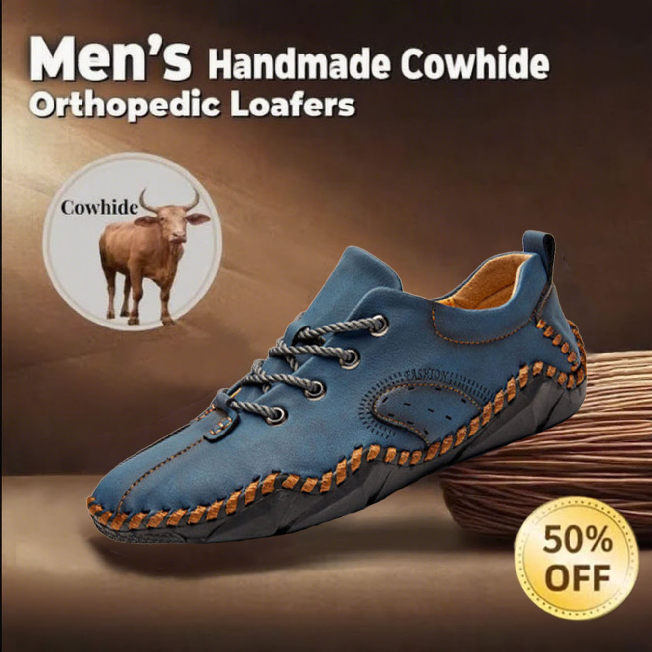 🔥Today 70% OFF🔥Men's Arch Support & Breathable and Light & Non-Slip Shoes