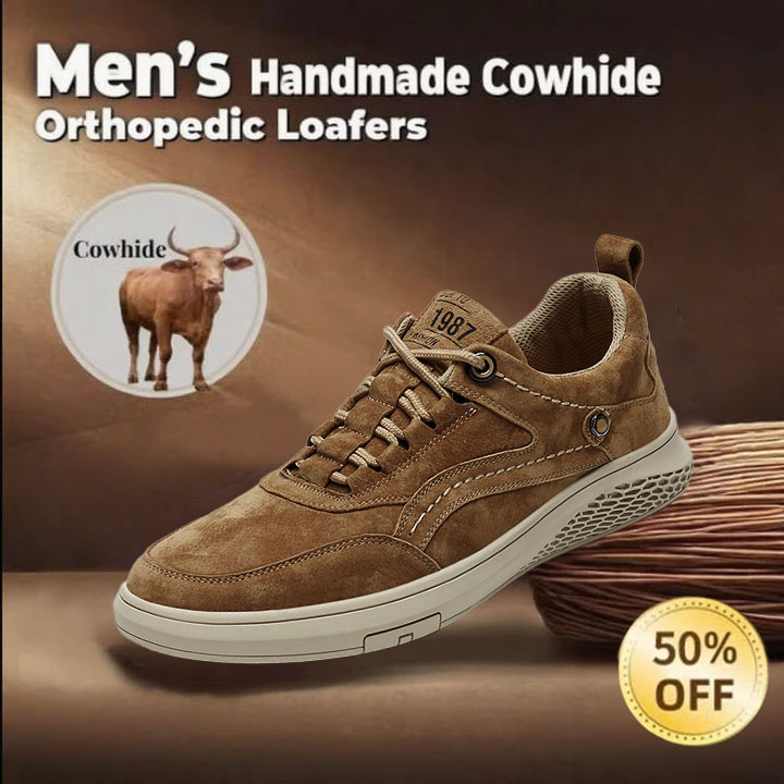 🔥50% OFF Casual leather arch support non-slip wear-resistant loafers