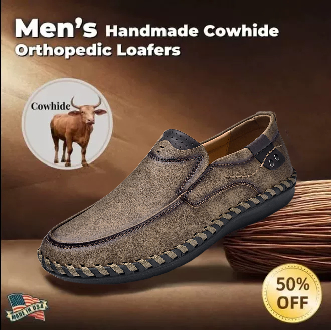 50% off - 2025 Newest Men's Orthopedic Leather Loafers
