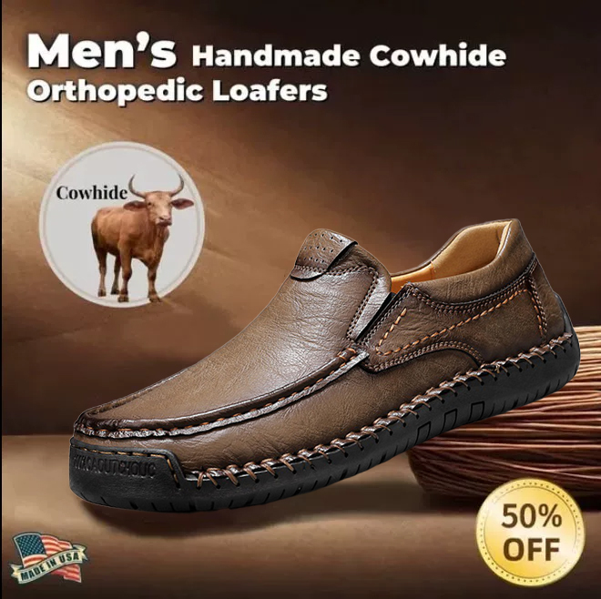 ⏱️50% off - 2025 Newest Men's Orthopedic Leather Loafers