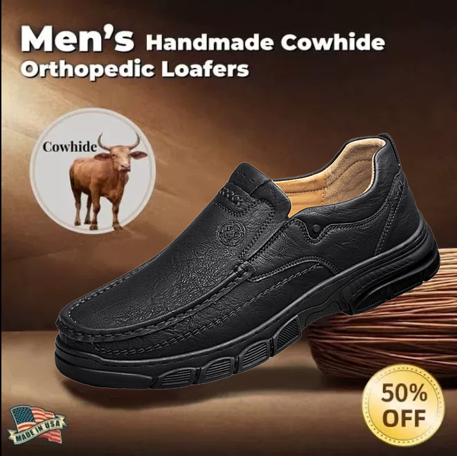 ⏱️50% off - 2025 Newest Men's Orthopedic Leather Loafers