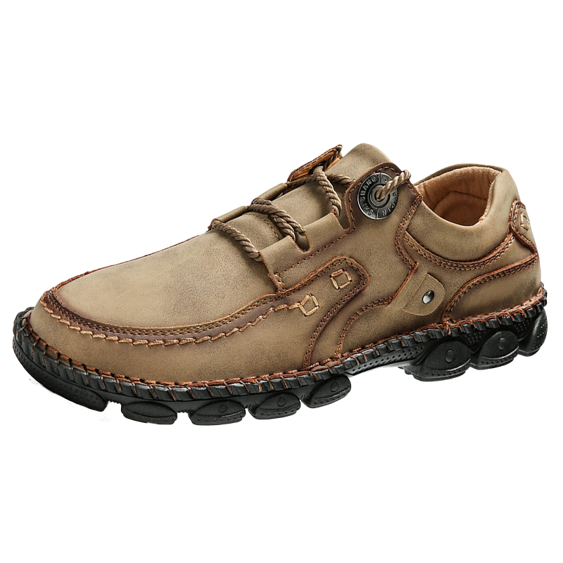 ⏰ 50% off - 2025 Newest Men's Orthopedic Leather Hiking Shoes