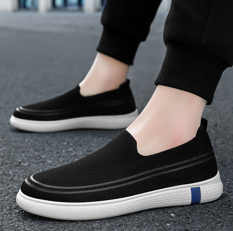 🔥Last day promotion 50% off🔥-Flying woven breathable men's casual shoes
