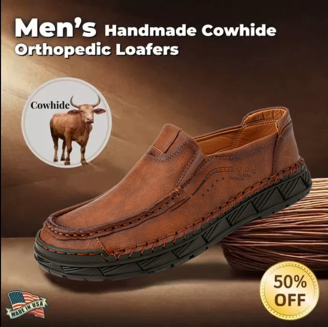 50% off - 2025 Newest Men's Orthopedic Leather Loafers