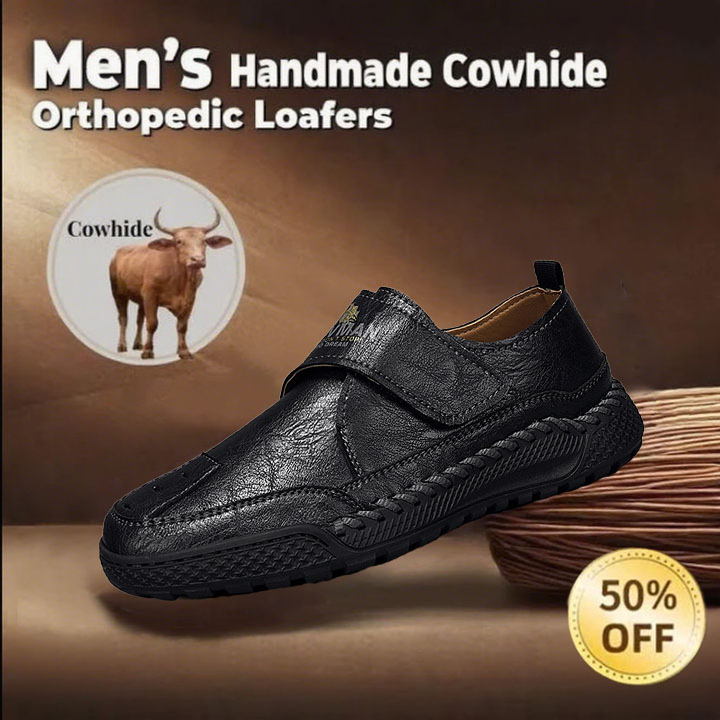 🔥Today 50% OFF🔥 Wide toe box loafers Casual leather arch support