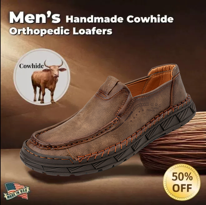 50% off - 2025 Newest Men's Orthopedic Leather Loafers