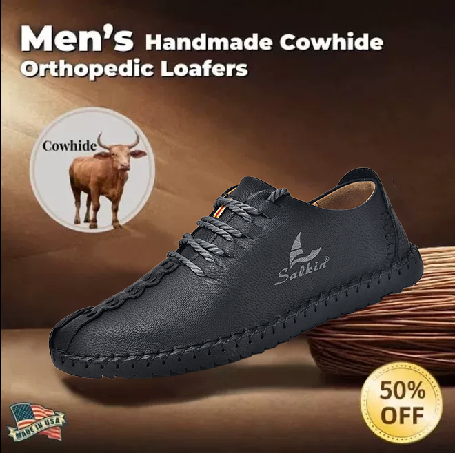 50% off - 2025 Newest Men's Orthopedic Leather Loafers