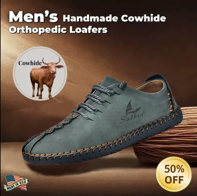 50% off - 2025 Newest Men's Orthopedic Leather Loafers