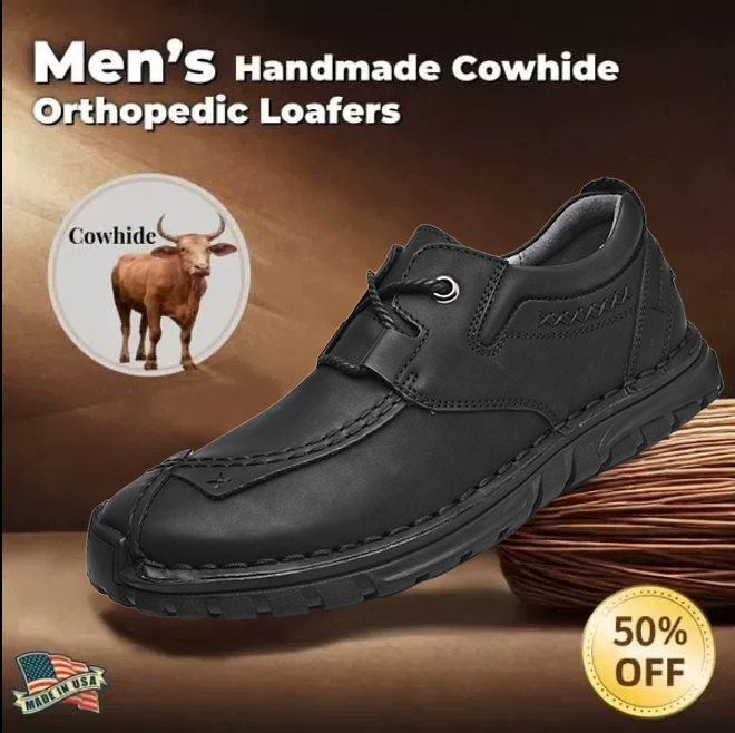 ⏱️50% off - 2025 Newest Men's Orthopedic Leather Loafers