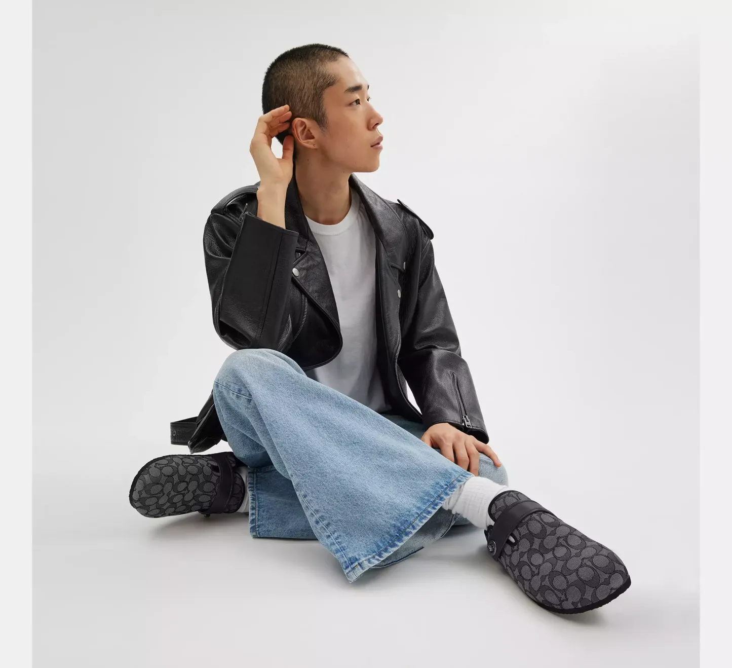 Clog In Signature Jacquard