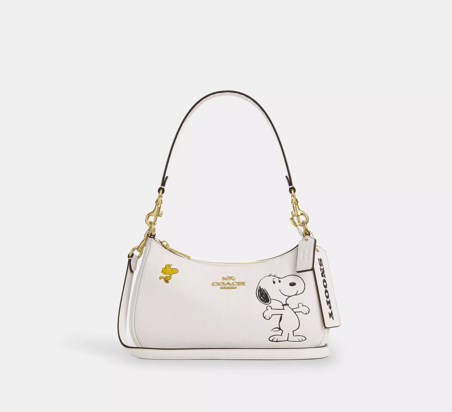 Peanuts Teri Shoulder Bag With Snoopy