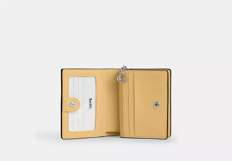 Coach X Peanuts Snap Wallet With Charlie Brown