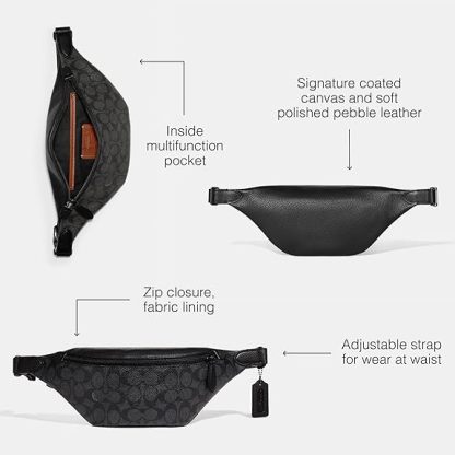 Warren Mini Belt Bag In Signature Canvas