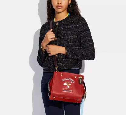 Coathtch X Peanuts Rogue Bag 25 With Ski Snoopy