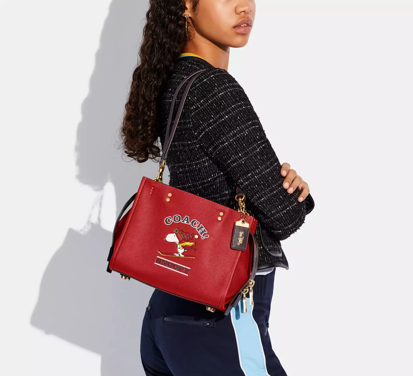 Coathtch X Peanuts Rogue Bag 25 With Ski Snoopy