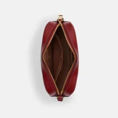 Mini Jamie Camera Bag In Signature Canvas With Cherry Print